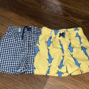 Rugged butts swim trunks size 18/24m bundle EUC